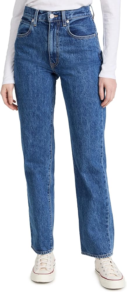 SLVRLAKE Women's London Sweet Memory Jeans, Sweet Memory, Blue, 23